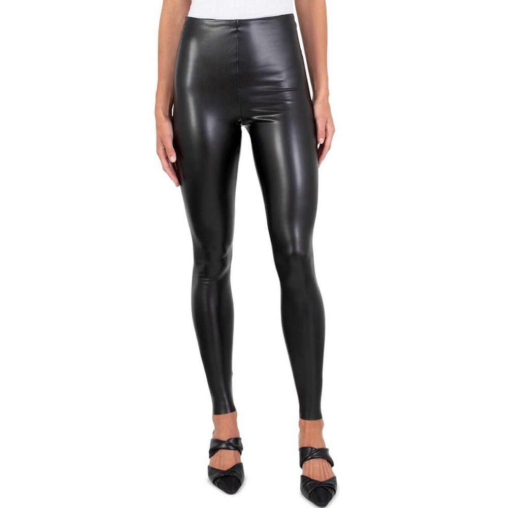 NWOT Joie LIMITED EDITION FAUX LEATHER Contemporary Fit Leggings JM1022CO Sz XL